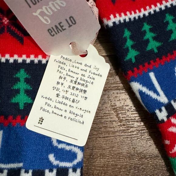 NEW FOREVER 21 Ugly Christmas Sweater "Snow Cool" Fair Isle Red Green Blue Soft - Picture 5 of 16